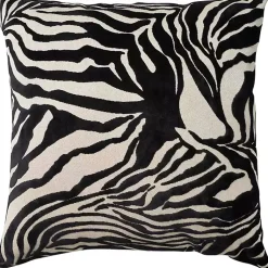 Pillows>Kirklands Home Black Zebra Jacquard Pillow