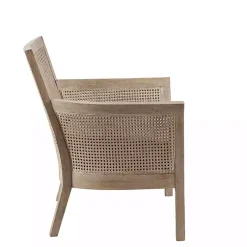 Kirklands Home Blake Cane Back Accent Chair Tan Clearance