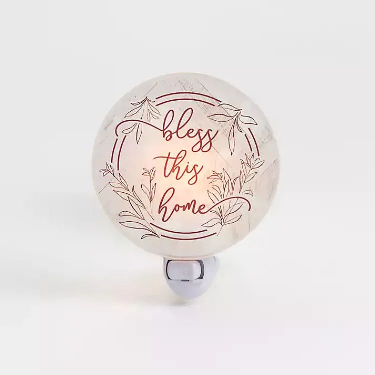 Kirklands Home Bless This Home Night Light New