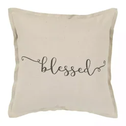 Pillows>Kirklands Home Blessed Pillow Tan