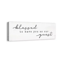 Kirklands Home Blessed to Have You Canvas Wall Plaque Sale