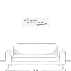 Kirklands Home Blessed to Have You Canvas Wall Plaque Sale