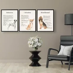 Kirklands Home Bloodhound Facts Framed Wall Plaque Best