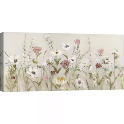 Kirklands Home Blooming Around Canvas Art Print Tan Sale