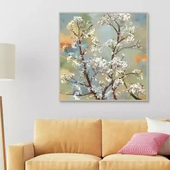 Kirklands Home Blooming Branches Framed Canvas Art Print Sale