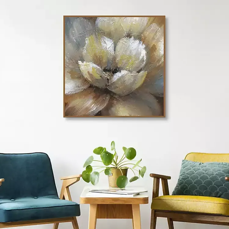Kirklands Home Blooming Framed Art Print Brown Sale