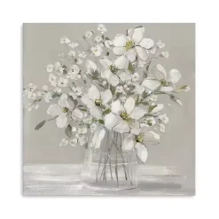 Kirklands Home Blooming Magnolias Canvas Art Print, 20x20 in. Gray Best