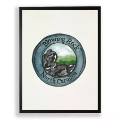Kirklands Home Blowing Rock North Carolina Framed Art Print Discount