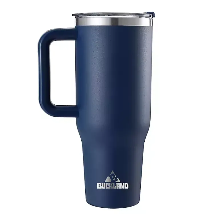 Kirklands Home 40 oz. Insulated Travel Tumbler Blue Discount