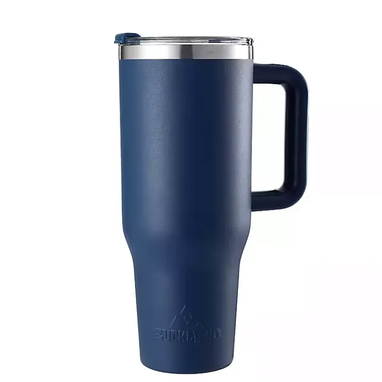 Kirklands Home 40 oz. Insulated Travel Tumbler Blue Discount