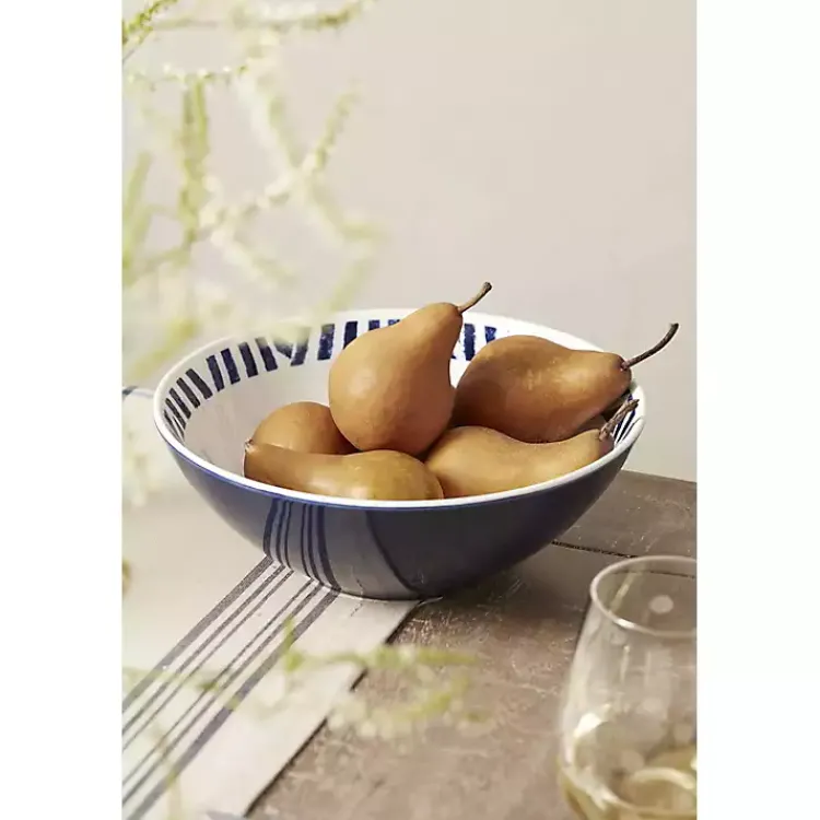 Kirklands Home Blue & White Harbour 12-pc. Dinnerware Set