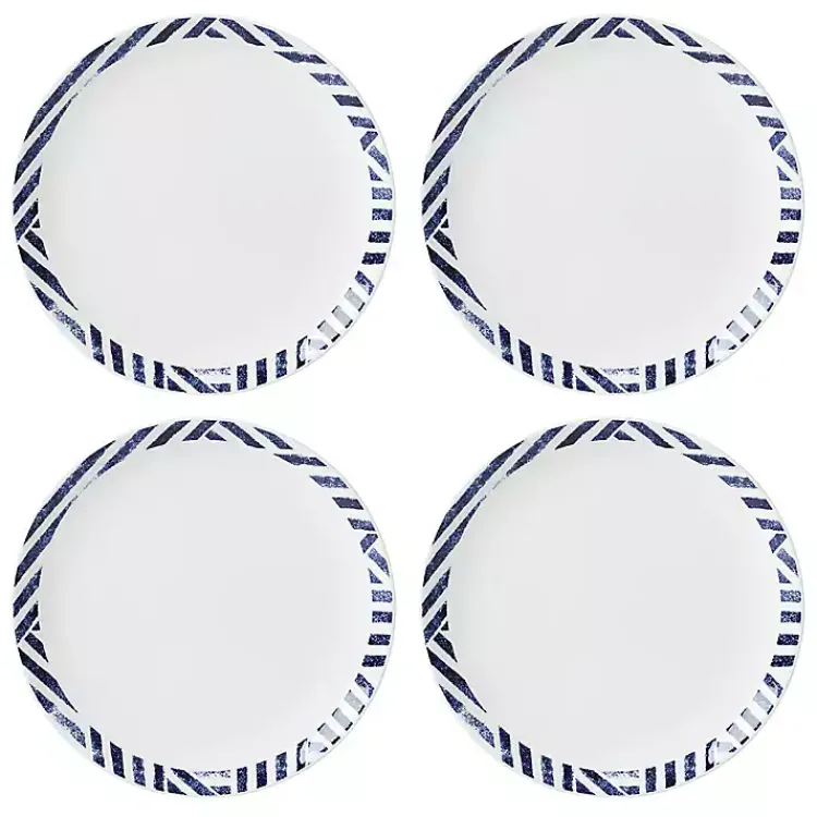 Kirklands Home Blue & White Harbour 12-pc. Dinnerware Set