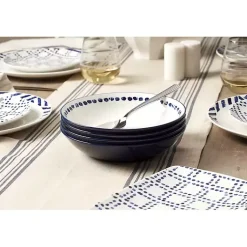 Kirklands Home Blue & White Harbour 12-pc. Dinnerware Set