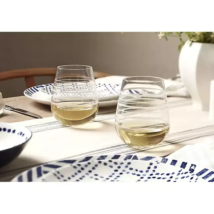 Kirklands Home Blue & White Harbour 12-pc. Dinnerware Set