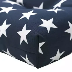 Kirklands Home Blue & White Stars Outdoor Seat Cushions, Set of 2 Sale