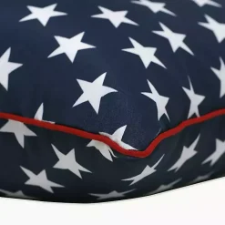 Kirklands Home Blue & White Stars Outdoor Pillows, Set of 2 Outlet