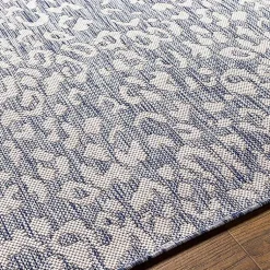 Kirklands Home Blue Amur Outdoor Rug, 5x7 Sale