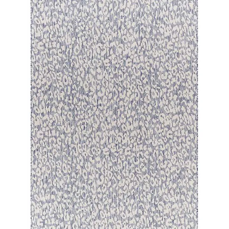 Kirklands Home Blue Amur Outdoor Rug, 9x12 Clearance