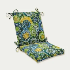 Kirklands Home Blue and Green Lagoon Outdoor Chair Cushion Sale