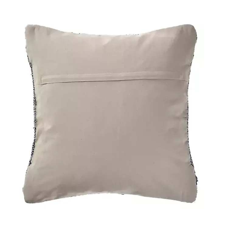 Pillows>Kirklands Home and Ivory Textured Wavy Accent Pillow Blue
