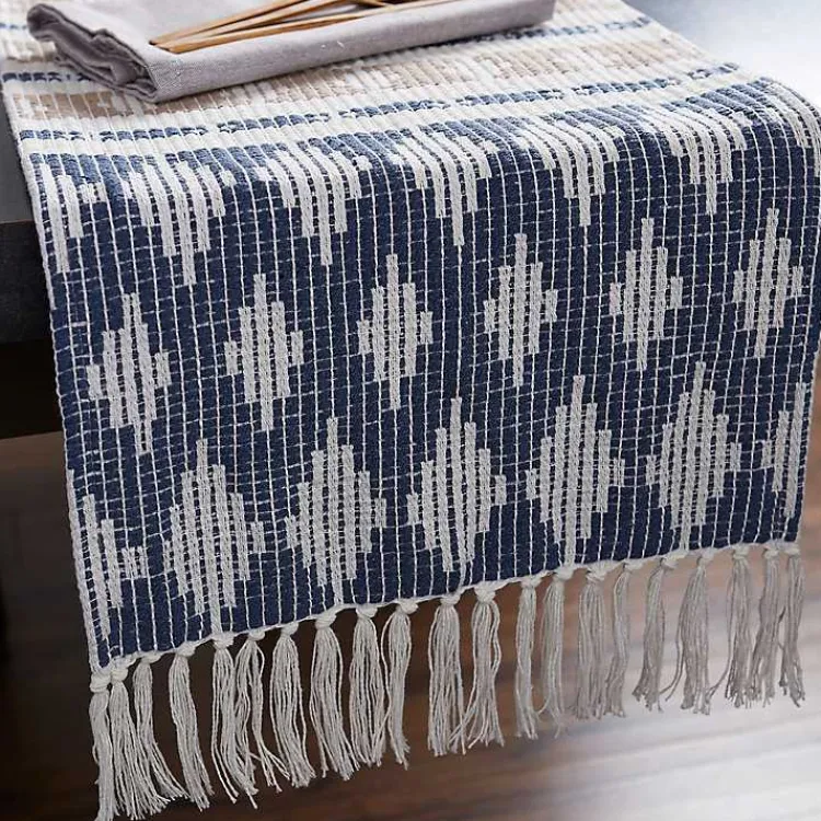 Kirklands Home and Stone Southwest Table Runner, 72 in. Blue Outlet