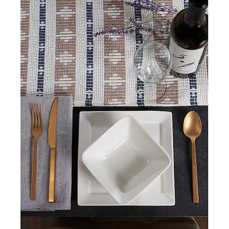 Kirklands Home and Stone Southwest Table Runner, 72 in. Blue Outlet