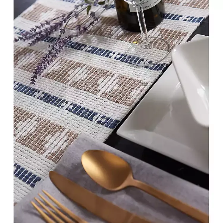 Kirklands Home and Stone Southwest Table Runner, 72 in. Blue Outlet