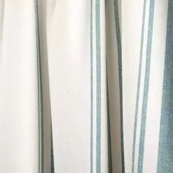 Kirklands Home Blue and White Farmhouse Stripe Valance Sale
