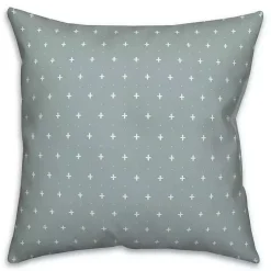 Kirklands Home Blue and White French Country Outdoor Throw Pillow