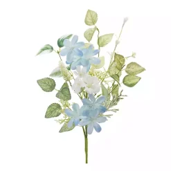 Stems & Bouquets>Kirklands Home Blue and White Mixed Blossom Sprays, Set of 6