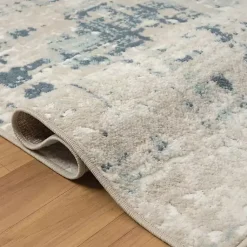 Kirklands Home Blue Avalon Abstract Pattern Area Rug, 5x8 Sale