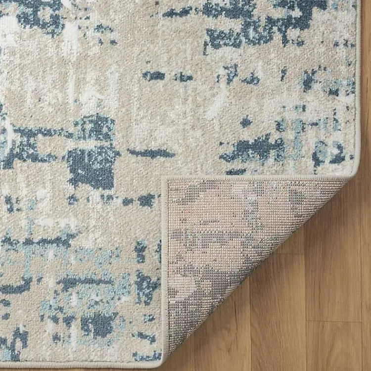 Kirklands Home Blue Avalon Abstract Pattern Area Rug, 5x8 Sale