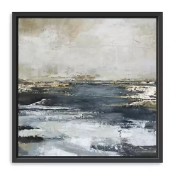 Kirklands Home Blue Bay Framed Canvas Art Print, 40x40 in. New