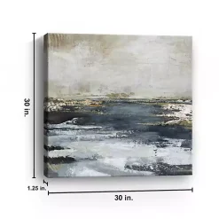 Kirklands Home Blue Bay Giclee Canvas Art Print, 30x30 in. New