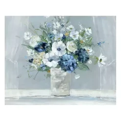 Kirklands Home Blue Be Happy Giclee Canvas Art Print Multi Discount