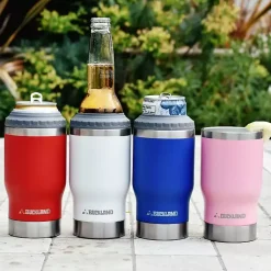 Kirklands Home Beverage Tumbler Koozie Blue Clearance
