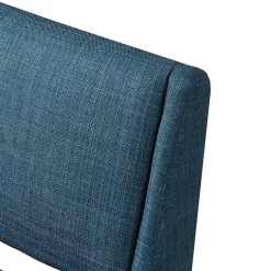 Kirklands Home Boomerang Modern Counter Stool Blue Outlet