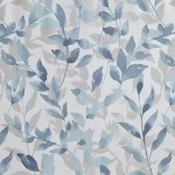 Kirklands Home Blue Botanical Microfiber Shower Curtain Best