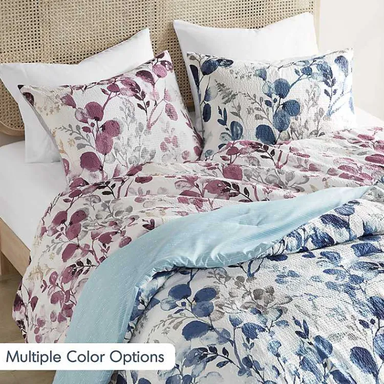 Kirklands Home Blue Botanical 3-pc. Full/Queen Comforter Set Sale