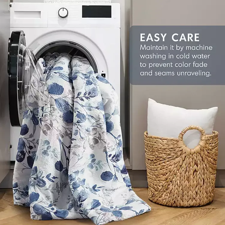Kirklands Home Blue Botanical 3-pc. King Comforter Set Online