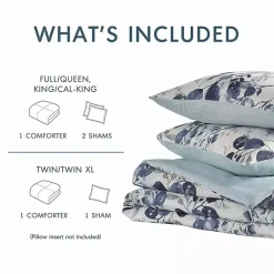 Kirklands Home Blue Botanical 3-pc. King Comforter Set Online