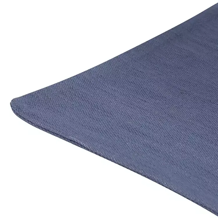 Pillows>Kirklands Home Buttoned Throw Pillow Blue