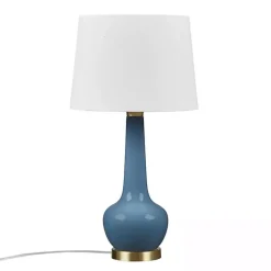 Kirklands Home Ceramic Zazie Table Lamp Blue Sale