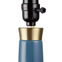 Kirklands Home Ceramic Zazie Table Lamp Blue Sale