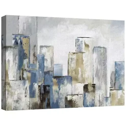 Kirklands Home Blue City Canvas Art Prints, Set of 2 Best