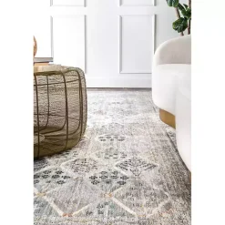 Kirklands Home Claretta Area Rug, 5x7 Blue Clearance