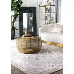 Kirklands Home Claretta Area Rug, 5x7 Blue Clearance