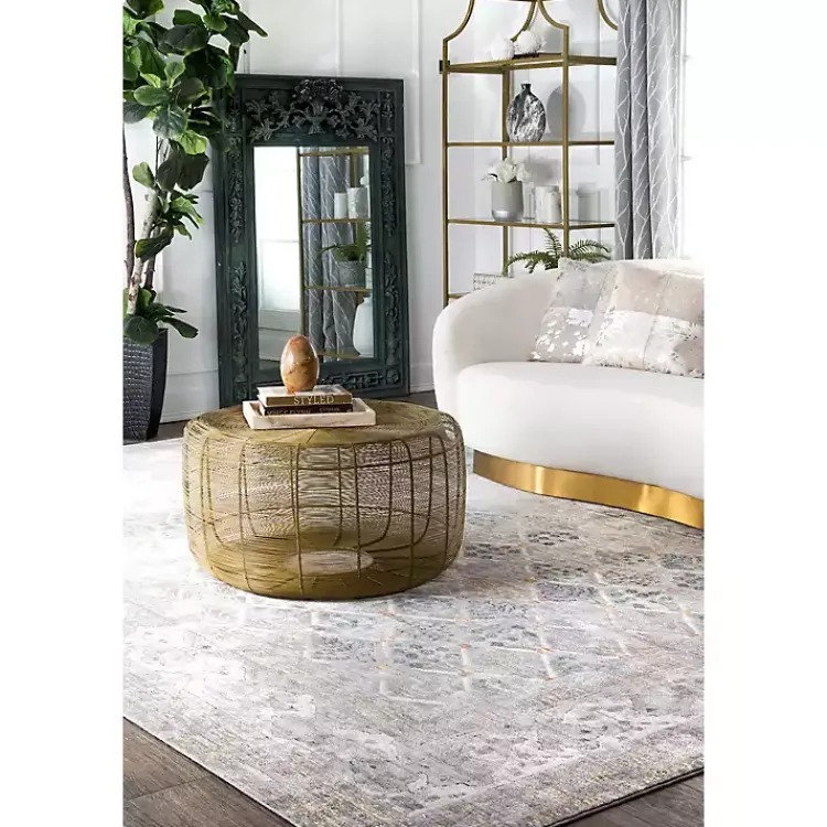 Kirklands Home Claretta Area Rug, 5x7 Blue Clearance