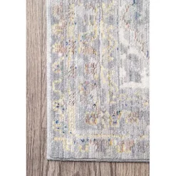 Kirklands Home Claretta Area Rug, 5x7 Blue Clearance
