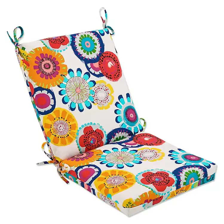 Kirklands Home Blue Confetti Outdoor Chair Cushion Online